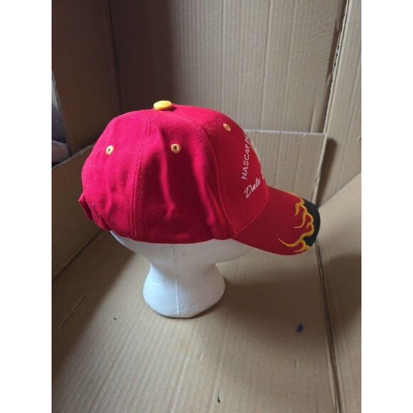 Dale Earnhardt Jr. #8 Hat NASCAR Racing Champion Red‎ Flames Cap - Picture 5 of 8